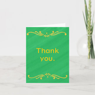 Tarjetas de notas verdes de la flor amarilla de Li
