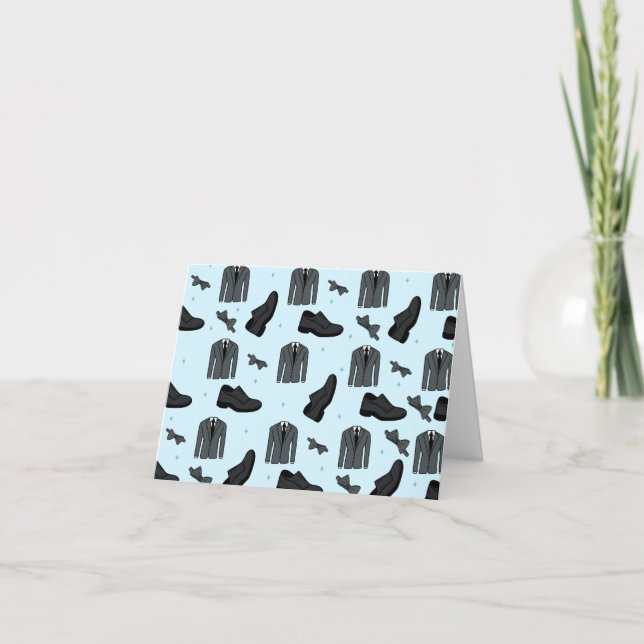 Tarjetas de novio o padrino de boda (Anverso)