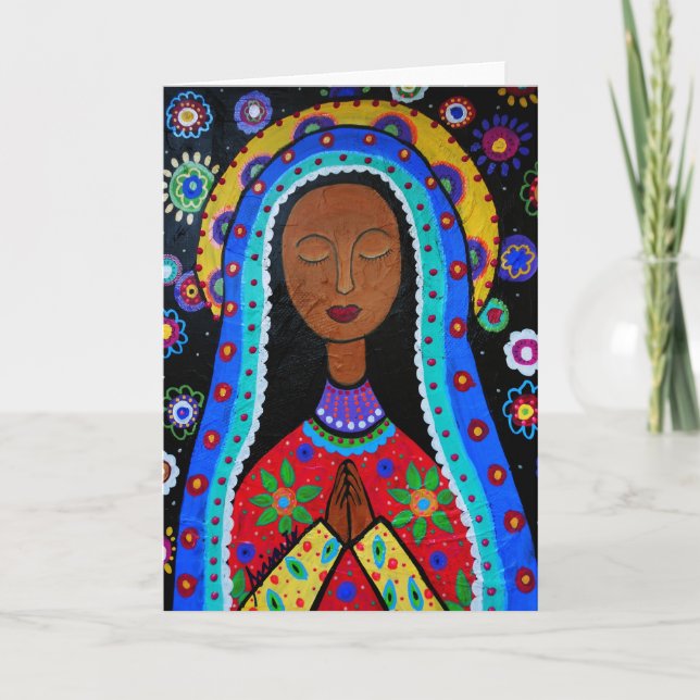 Tarjetas de Nuestra Señora de Guadalupe (Anverso)