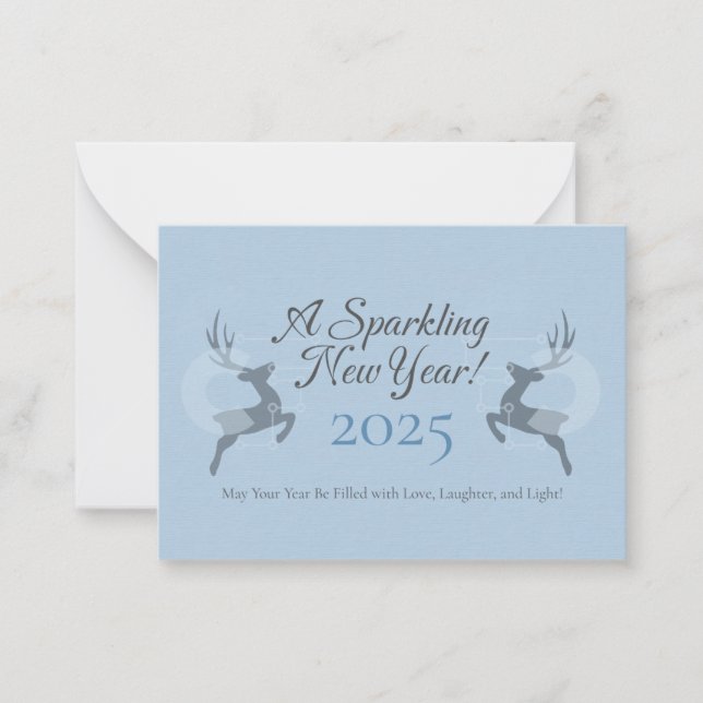 tarjetas de nuevos años 2025 (Anverso)