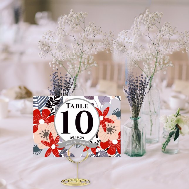 Tarjetas de número de la mesa de casamiento de oto (Subido por el creador)