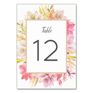 Tarjetas de números de tabla de sucesiones de desi
