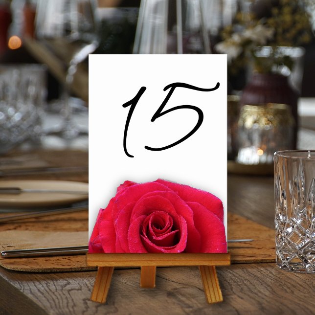 Tarjetas de números de tabla vertical del Boda de  (Subido por el creador)