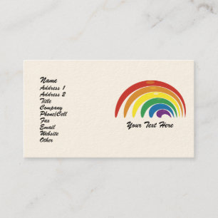 Tarjetas de ofertas de Rainbow personalizadas para