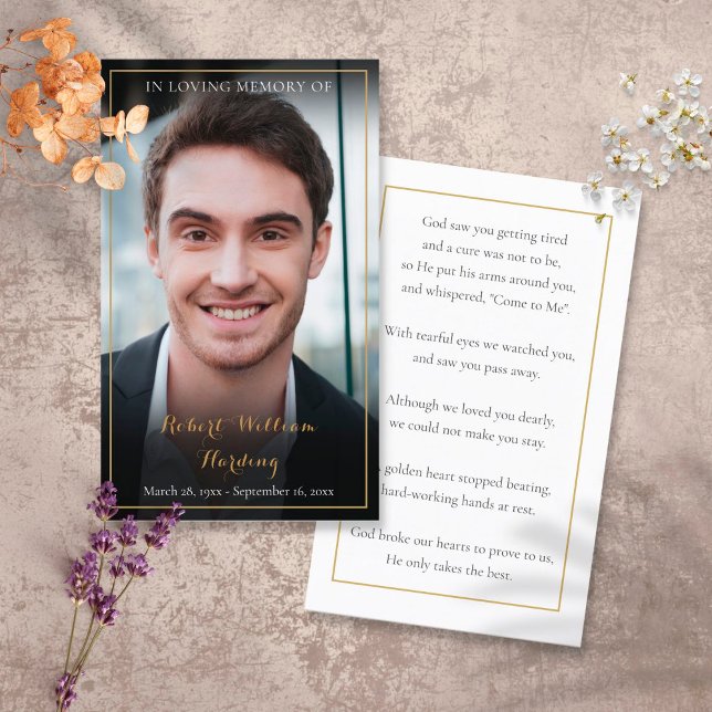 Tarjetas de oración de fotos conmemorativas de fun (Subido por el creador)