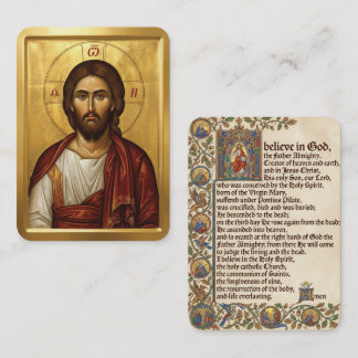 tarjetas de oración de Jesucristo