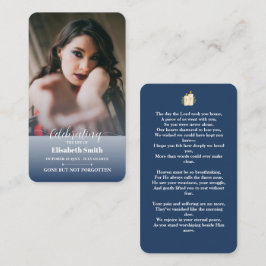 Tarjetas de Oración Fúnebre – Celebración de la Vi