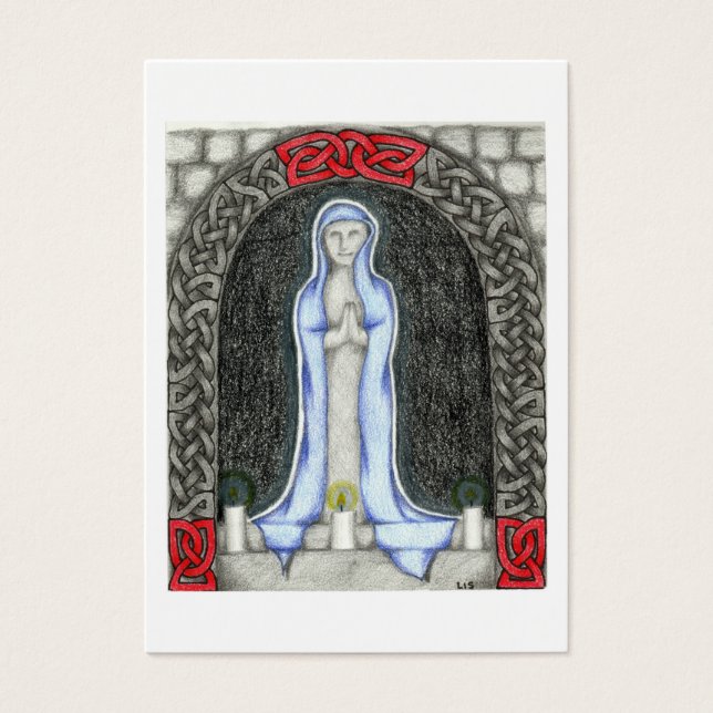 Tarjetas de oración Hail Mary (Frente)