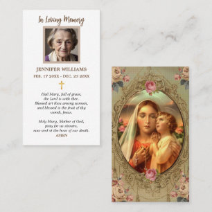 Tarjetas de Oración I Nuestra Señora del Rosario y