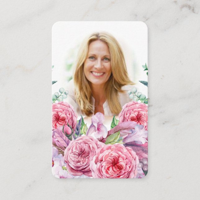 Tarjetas de oración | Jardín de campo (Anverso)