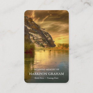 Tarjetas de oración   Lake Mountain Deluxe