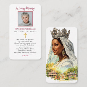 Tarjetas de Oración Nuestra Señora de la Protecció