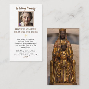 Tarjetas de Oración Religiosas I Nuestra Señora de