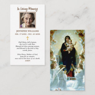 Tarjetas de Oración Religiosas Santa María Madre B