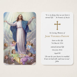 Tarjetas de oración   Rosario secreto