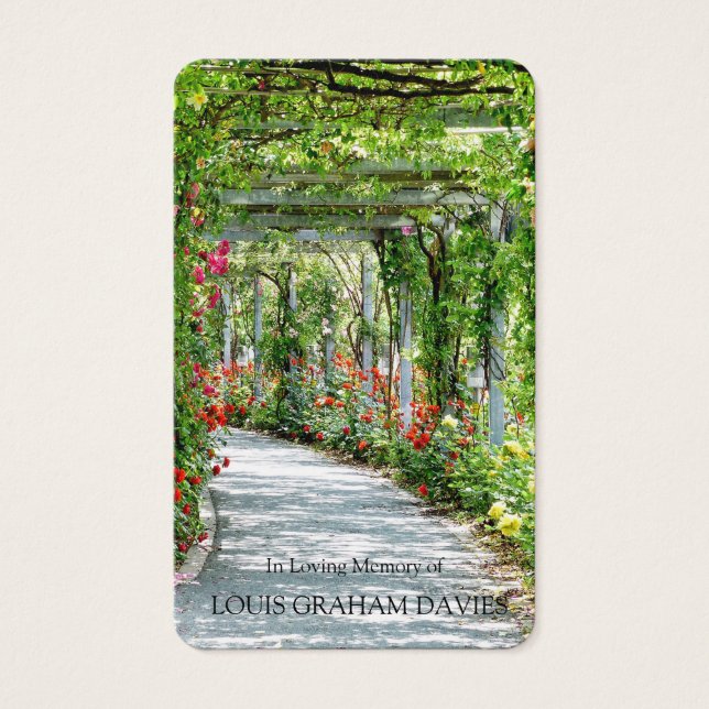 Tarjetas de oración | Ruta de Rosa (Anverso)