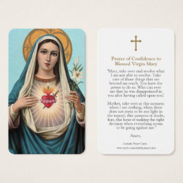 Tarjetas de oración | Sagrado Corazón 1