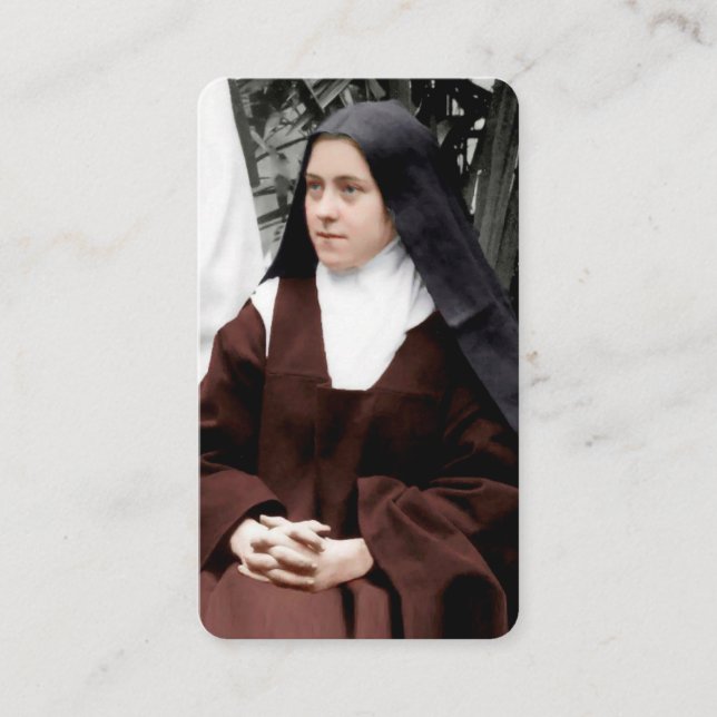 Tarjetas de oración | Saint Thérèse (Anverso)