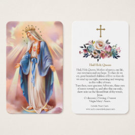 Tarjetas de oración | Santa Reina del grito