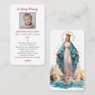 Tarjetas de Oración Stella Maris Nuestra Señora Es
