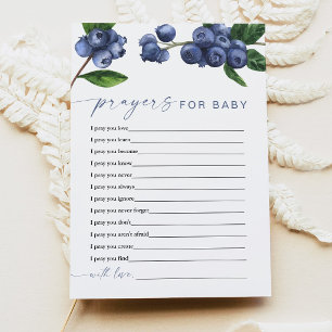 Tarjetas de Oraciones para el Bebe en la Fiesta de