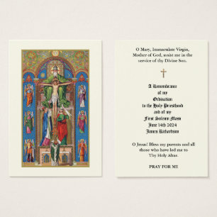 TARJETAS DE ORDENACIÓN DE SACERDOTE CATÓLICO