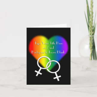Tarjetas de Orgullo Gay Tarjetas de amor Rainbow p