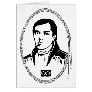 Tarjetas de Orgullo Métis Personalizadas Tarjeta d