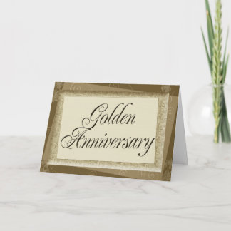 Tarjetas de oro de la invitación del aniversario
