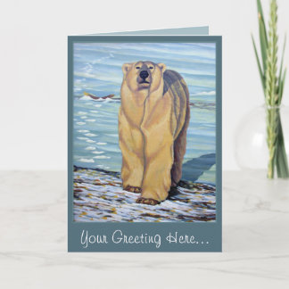 Tarjetas de oso polar Personalizado Tarjetas de Ar