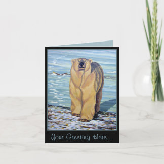 Tarjetas de oso polar Personalizado Tarjetas de Ar