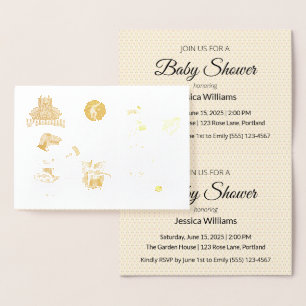 Tarjetas de papel de aluminio Elegantes acentos