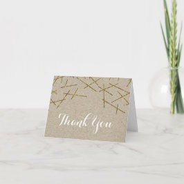 Tarjetas de papel kraft rústico con confeti y palo