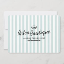 Tarjetas de Papelería de Oficina con Rayas de Hote