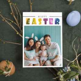 Tarjetas de Pascua personalizadas con fotos