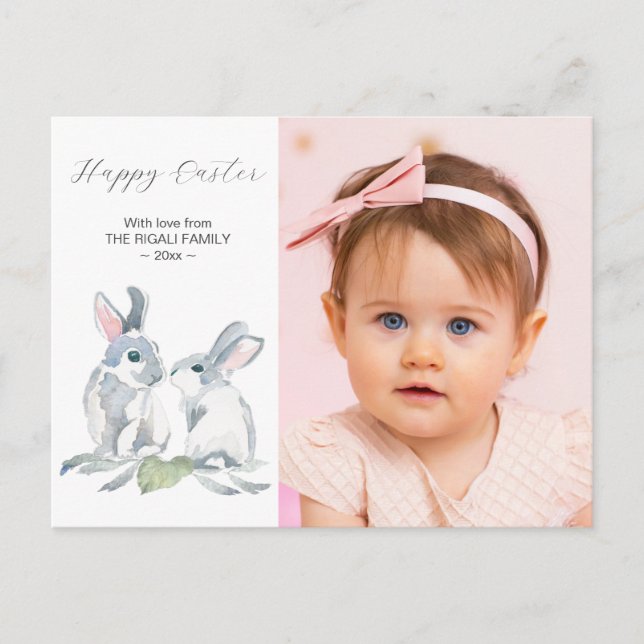 Tarjetas de Pascua personalizadas en línea con con (Anverso)
