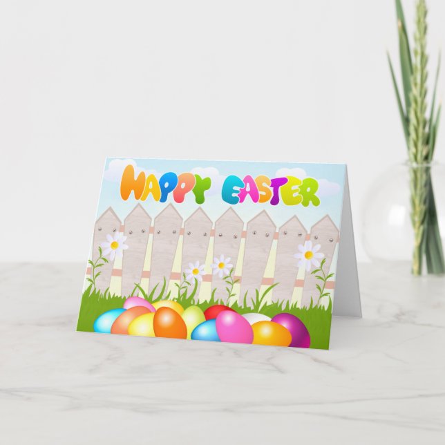 Tarjetas de Pascua personalizado (Anverso)