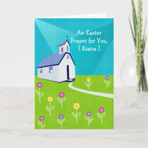 Tarjetas de pascua religiosas: Un rezo para usted