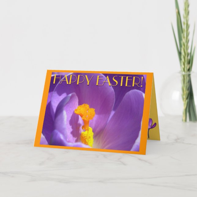 Tarjetas de Pascua Tarjeta de Saludo Personalizado (Anverso)