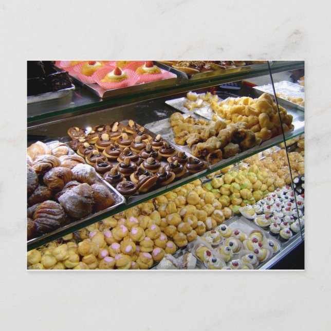 Tarjetas de pastelería (Anverso)