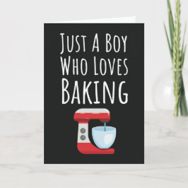 Tarjetas de Pastelero Adorable para Niños Bebés Am