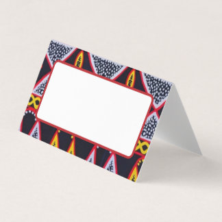 Tarjetas de patrón de Camerún Toghu