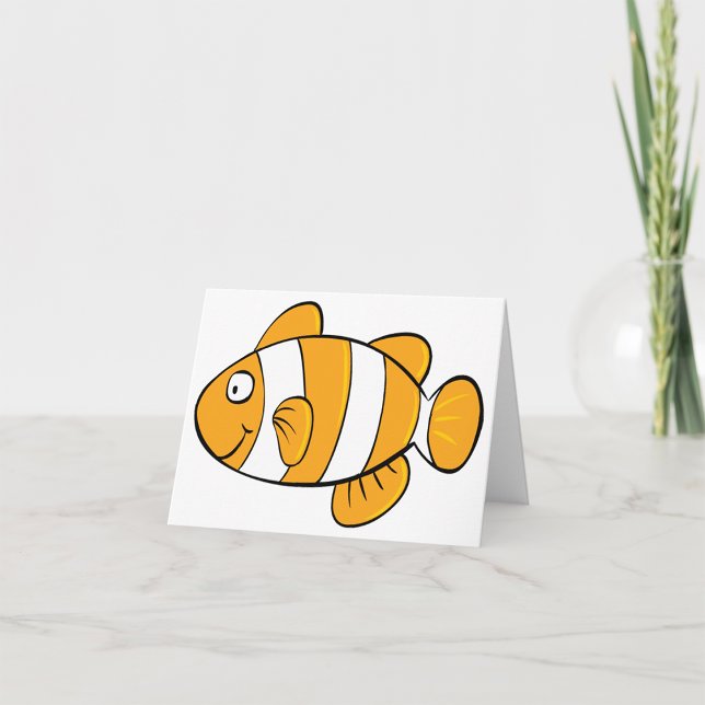 Tarjetas de payaso de pez payaso (Subido por el creador)