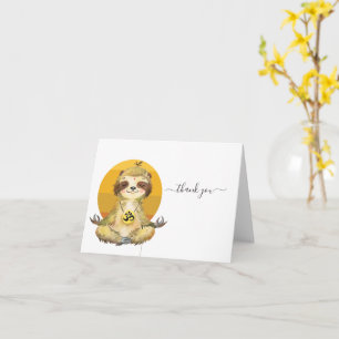 Tarjetas de Perezoso Adorables para tu Próximo Eve