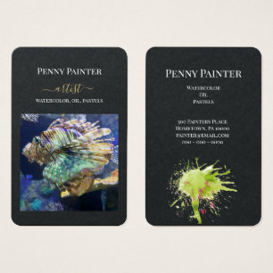 TARJETAS DE PERFIL DE CONTACTO Y NEGOCIOS ARTISTAS
