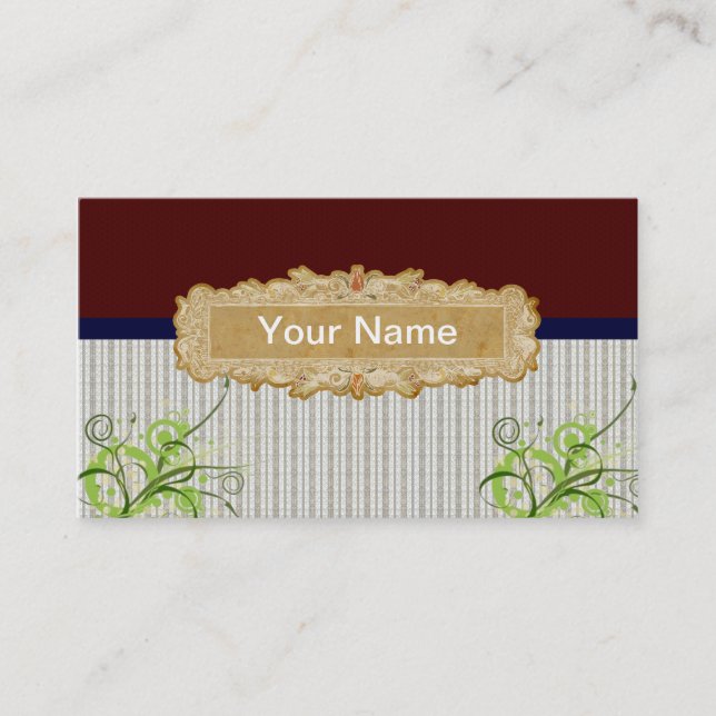 TARJETAS DE PERFIL DE FOTO DE DISEÑADOR (Anverso)