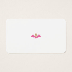Tarjetas de Perfil de Latón Rosa de Lujo para Marc