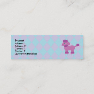 Tarjetas de perfil de pododle