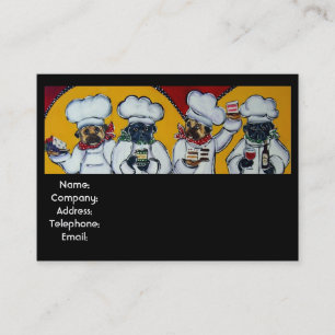 " Tarjetas de perfil del Mascota Le Cafe Chef