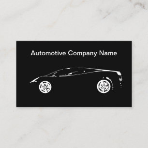 Tarjetas de perfil empresarial automotriz geniales
